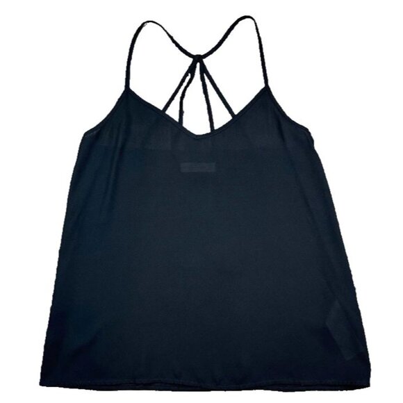 Abercrombie & Fitch Tops - Abercrombie & Fitch Womens 90's SZ S Black Strappy Sleeveless Camisole Tank Top
